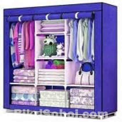 STORAGE CLOSET ORGANIZER WARDROBE 3 DOOR